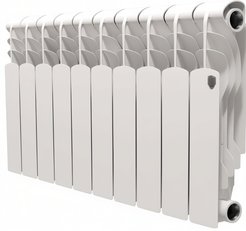Радиатор биметаллический Royal Thermo Revolution B 350  - 10 секц.
