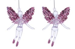Набор украшений Феи 2шт 12,5см, розовый, SYQC-0123206