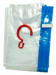 Пакет вакуумный д/хранения Storidea 70x105см ПЭТ клапан, подвес