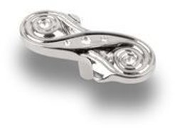 Ручка-кнопка Kerron с кристаллами 13 хром