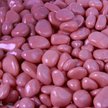 Галька для аквариума розовая 800г 8-12мм