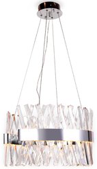Люстра хрустальная светодиодная 100W Ambrella light TR5308 CH/CL хром/прозрачный