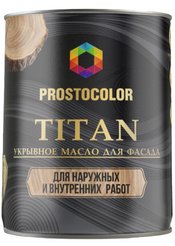 Масло укрывное PROSTOCOLOR TITAN (Травертин) 2л