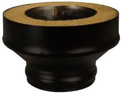 Переход на сэндвич нерж.BLACK 0,8мм d115х200