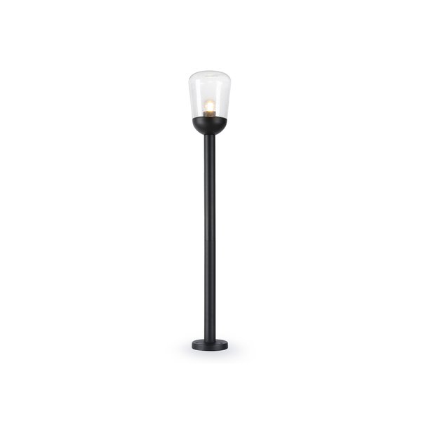 Светильник уличный ландшафтный столб Ambrella light ST2092 BK/CL IP54 E27 черный/прозрачный 