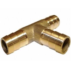 Тройник соединительный для садовых шлангов 12мм (латунь),MP-У