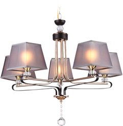 Люстра Ambrella light TR4616/5 CF/FGD кофе/золото E27/5 max 40W D640х800мм