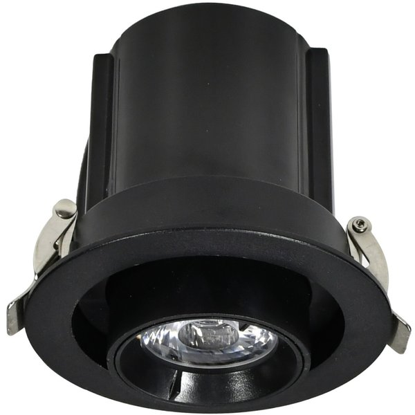 Светильник точечный встраиваемый Ritter Artin выдвижной поворотный 18Вт 4200К аллюминий/черный 59938 8