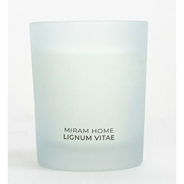 Свеча в стакане ароматическая Miram Home Lignum Vitae 200г Пало Санто