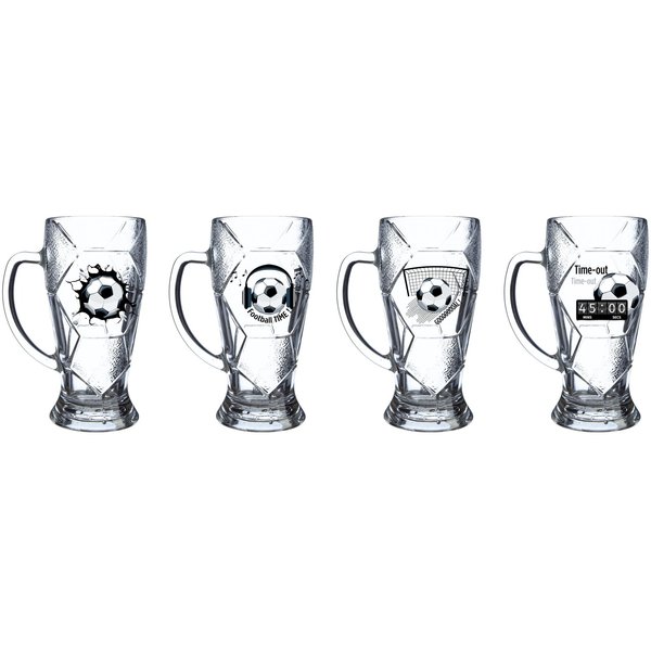 Кружка д/пива OSZ Лига Время футбола 500мл стекло