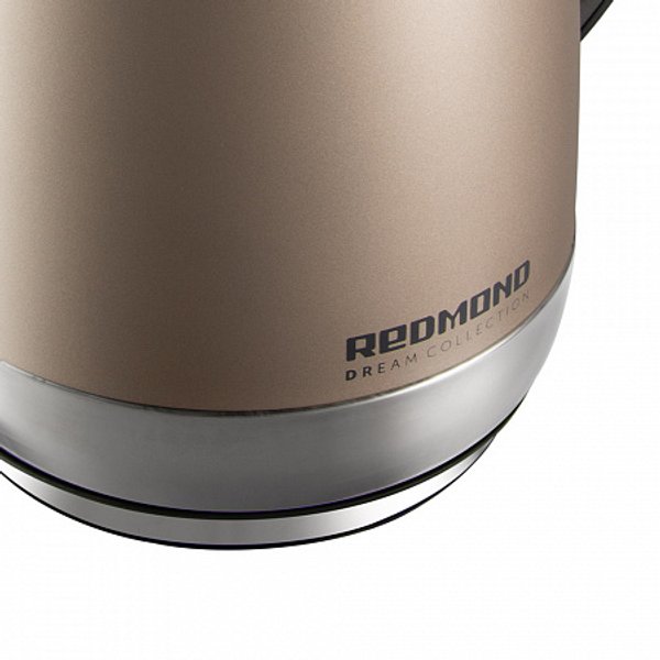 Чайник электрический Redmond RK-M1552 2100Втл 1,7л нерж.сталь, розовый