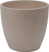 Кашпо бетонное Песок d25см h23,4см v8л, коричневый
