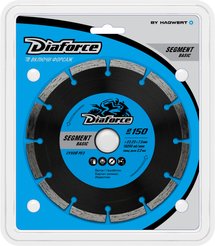 Диск алмазный по бетону DIAFORCE SEGMENT BASIC 150х2,2х22,23мм сухой рез