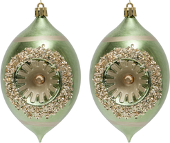 Набор украшений Луковицы 2шт 13см, зеленый, SYQD1-0125148