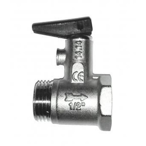 Клапан предохранительный Itap 367 1/2" для бойлера с ручкой спуска