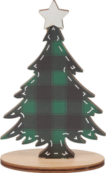 Сувенир Ёлочка 8х12,5см, дерево, SYMZPA-4425001