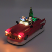 Сувенир светодиодный музыкальный Автомобиль 25х11х15,5см, USB-кабель, работает от батареек: ААх3
