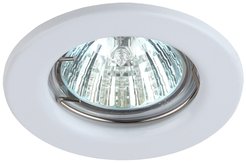 Светильник точ.ЭРА ST1 WH штамп MR16 12V 220V