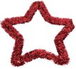 Украшение Звезда из мишуры 38см красный SYLHC-1622250 Украшение Звезда из мишуры 38см красный SYLHC-1622250