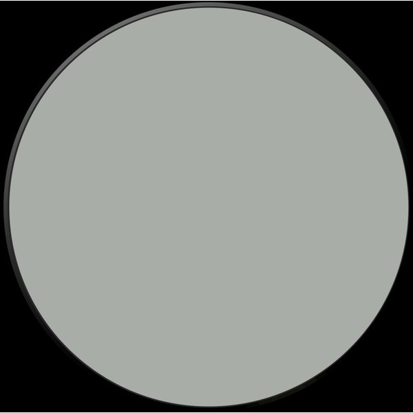 Зеркало круглое DIVA черное d550мм