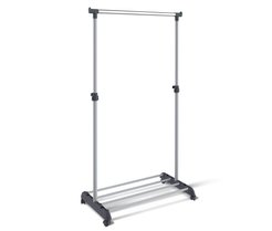 Вешалка Sheffilton CH-4345 86х44х167см металл/пластик, серый/хром