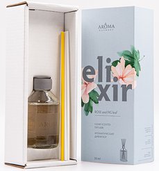Диффузор ароматический Elixir Rose and FIG leaf 50мл