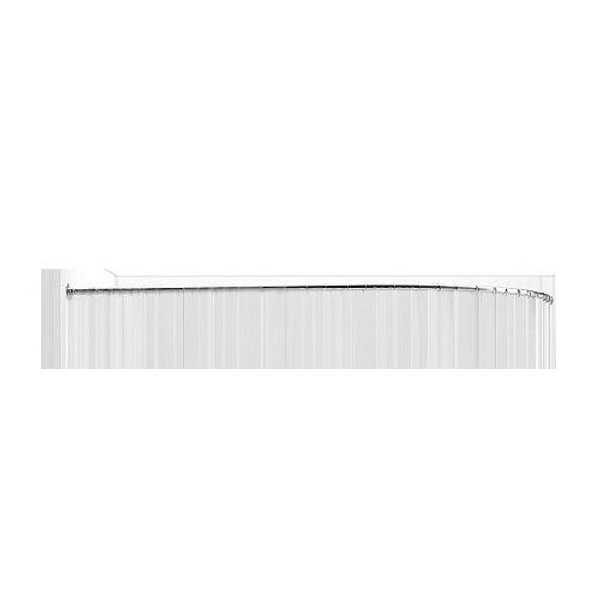 Карниз для ванн дуга нержавеющая сталь Graciosa 1500х900 (176891)