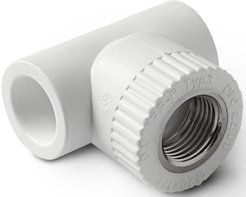 Тройник полипропиленовый комбинированный Pro Aqua d25х3/4" внутренняя резьба