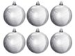 Набор шаров 6шт 6см серебро SYQC-0121260-S