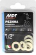 Прокладка 1/2" MPF белая,резина (6шт)