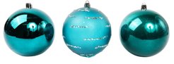 Набор шаров 3шт 10см синий SYQE-012124