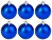 Набор шаров 6шт 6см синий SYQA-0122269 Набор шаров 6шт 6см синий SYQA-0122269