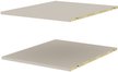 Полка д/шкафа Рум 46,8х1,6х57,6см ЛДСП Кашемир 2шт