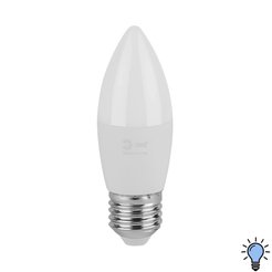 Лампочка светодиодная ЭРА GREEN LINE LED B35-15W-865-E27 GL E27 15 Вт свеча холодный свет