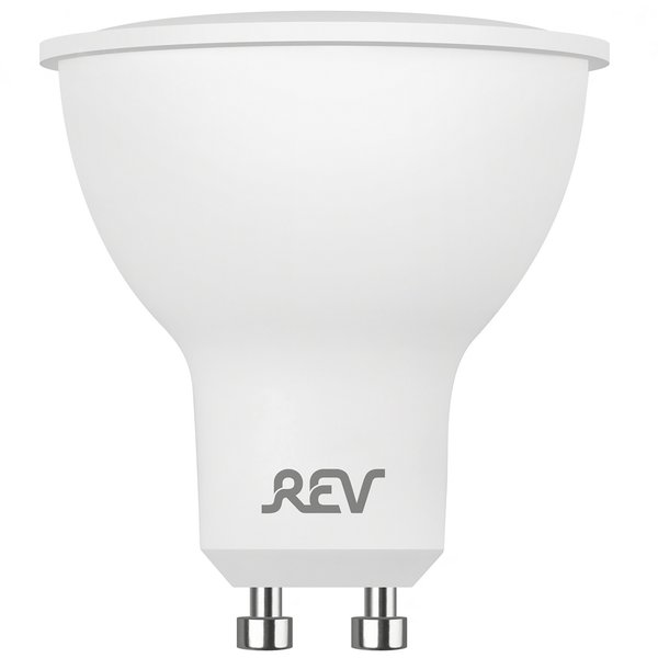 Лампа светодиодная REV 5Вт GU10 4000K свет нейтральный белый