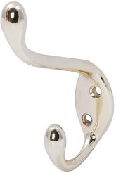 Крючок для пальто и шапки большой оловянный