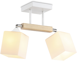 Люстра Ambrella light TR9511/2 WH/CH/FR белый/хром/белый матовый 2хE27