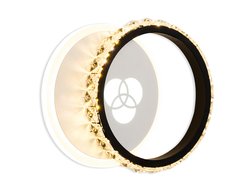 Бра AMBRELLA LIGHT FA228 28W WH LED 4200K+4200K/6400K с хрусталем