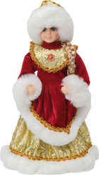 Фигура Снегурочка 40см, музыкальная, 22B08-16