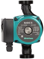 Насос циркуляционный SHINHOO BASIC S 25/6S 180мм 