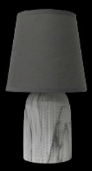Светильник настольный ARTSTYLE HT-529WGY E14 белый/серый, керам./ткань 