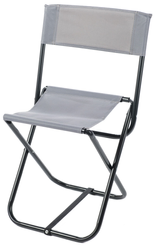 Стул складной Weekemp Кемпинг 34х34см h78см, серый, SP-104B1