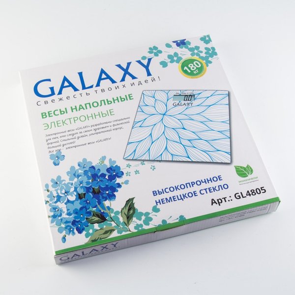 Весы напольные электронные Galaxy GL 4805,максимально допустимый вес 180кг