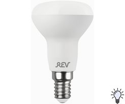 Лампа светодиодная REV 7Вт Е14 4000К свет нейтральный белый