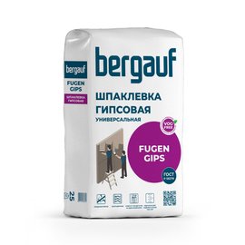 Шпаклевка гипсовая Bergauf Fugen Gips универсальная для ГКЛ 25кг 111839 ...