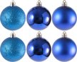 Набор шаров 6шт 6см синий (глянец: 2шт, матовые: 2шт, глиттер: 2шт), SYQA-0123123-B Набор шаров 6шт 6см синий (глянец: 2шт, матовые: 2шт, глиттер: 2шт), SYQA-0123123-B