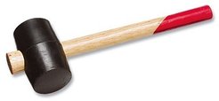 Киянка резиновая Remocolor 450г с деревянной рукояткой