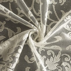 Тюль гипюр цветок Guipure Classic бежевый 290см