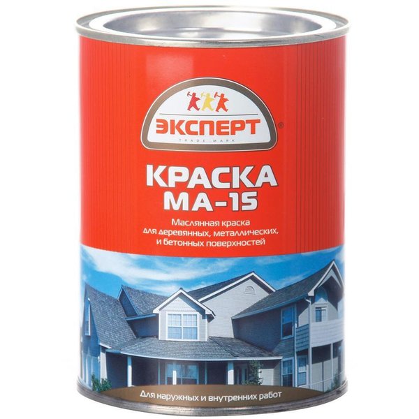 Краска масляная МА-15 ЭКСПЕРТ цвет сурик (1кг)