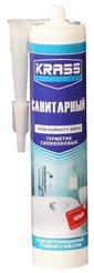 Герметик силиконовый санитарный Krass белый (300мл)